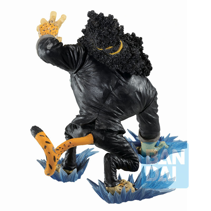 Rob Lucci 'Duel Memories' Figuur (Ichibansho) | 9cm One Piece Banpresto