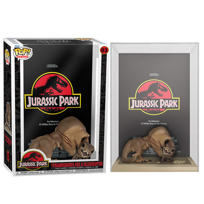 Funko POP! Movie Poster: Jurassic Park (Tyrannosaurus Rex & Velociraptor) #03 Funko