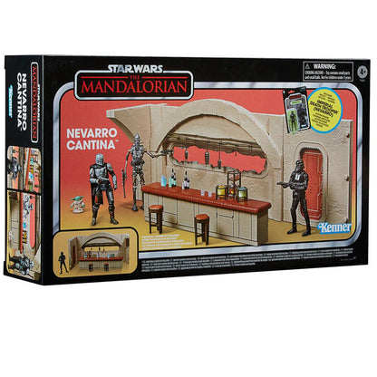 Star Wars The Vintage Collection Nevarro Cantina Playset + Death Trooper 3.75" Hasbro