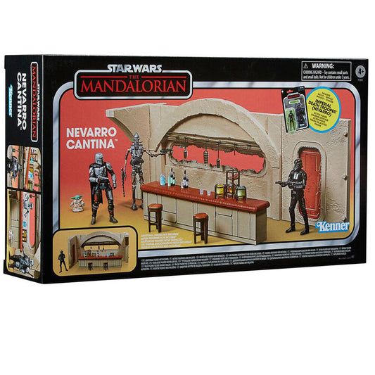 Star Wars The Vintage Collection Nevarro Cantina Playset + Death Trooper 3.75" Hasbro