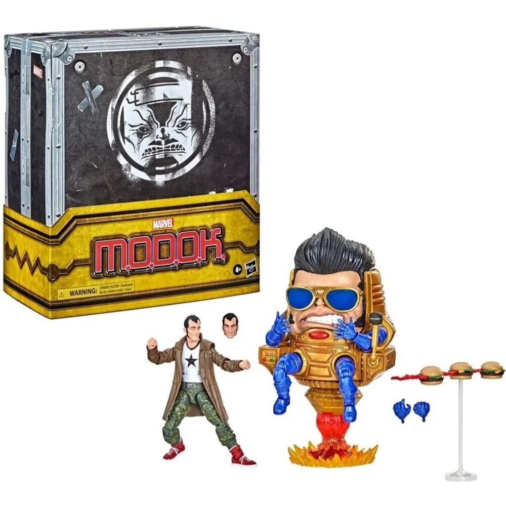 Marvel Legends Series: World Domination Tour Collection (Elvis M.O.D.O.K. & The Captain) Exclusive 2-Pack Hasbro