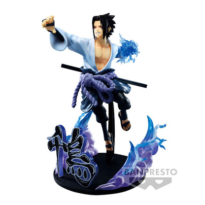 Sasuke Uchiha 'Vibration Stars' Figuur | 20cm Naruto Shippuden Banpresto