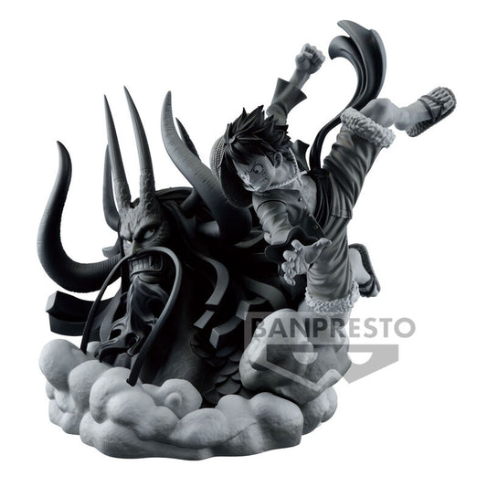 Luffy 'The Brush Tones' Figuur (Dioramatic) | 20cm One Piece Banpresto