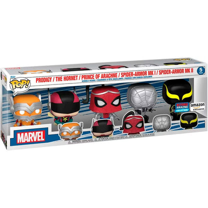 Funko POP! Marvel: Spider-Man Beyond Amazing 5-Pack Exclusive (Year of the Spider) Funko
