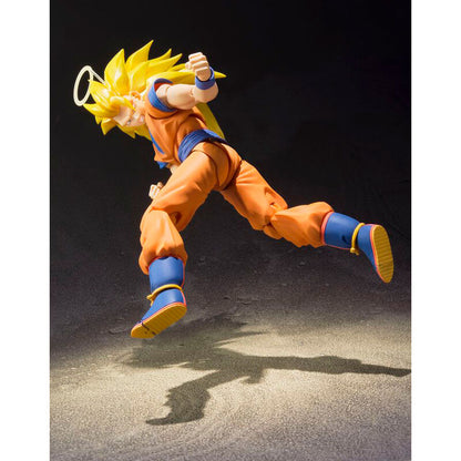 Goku Super Saiyan 3 S.H. Figuarts | 16cm DBZ Action Figure Tamashi Nations