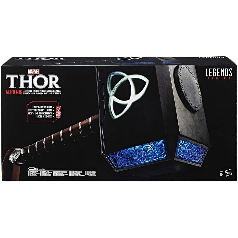 Thor Mjolnir Hamer Replica | Marvel Legends Roleplay 1:1 Hasbro