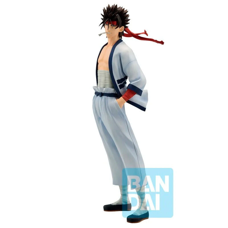 Kenshin Himura Ichibansho Figuur (Dynamische Pose) | 24cm Rurouni Kenshin Banpresto