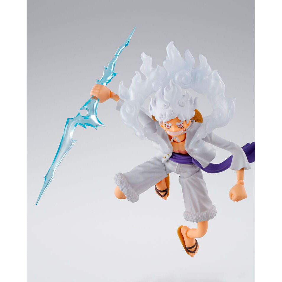 Luffy Gear 5 S.H. Figuarts | 15.5cm One Piece Action Figure Tamashi Nations