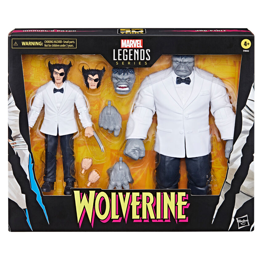 Wolverine Marvel Legends Figuur Set | 15cm X-Men Action Pack Hasbro