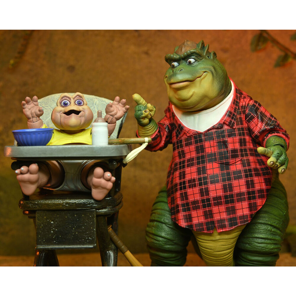 Earl Sinclair 'Ultimate' Figuur | 18cm Dinosaurs TV Serie NECA