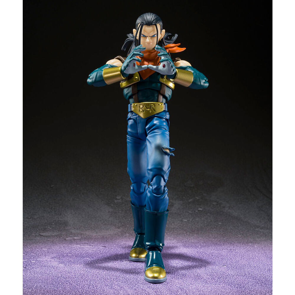 Super Android 17 S.H. Figuarts | 20cm DBGT Action Figure Tamashi Nations