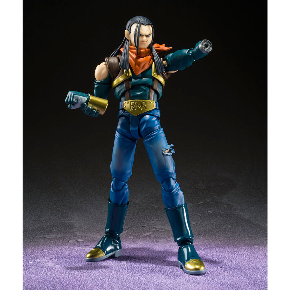 Super Android 17 S.H. Figuarts | 20cm DBGT Action Figure Tamashi Nations