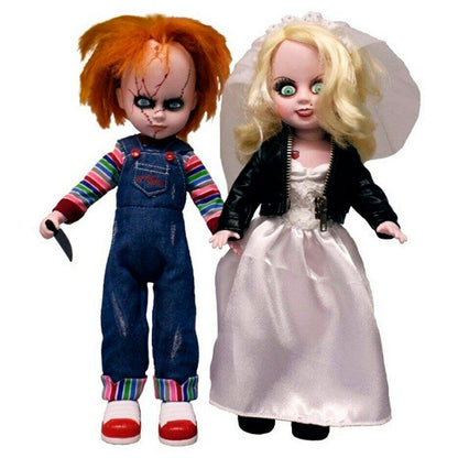 Chucky & Tiffany Living Dead Dolls Set | 25cm Horror Doll Mezco Toyz