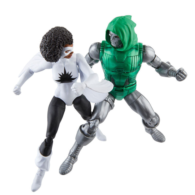 Captain Marvel vs Dr. Doom Set | 15cm Marvel Legends 2-Pack Hasbro