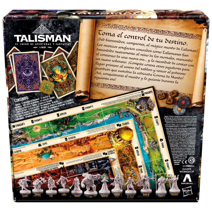 Talisman Bordspel (Spaanse Editie) | Fantasy Adventure Game Hasbro
