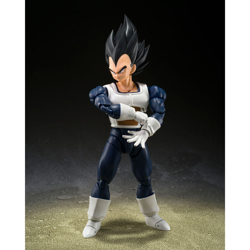 Vegeta S.H. Figuarts | Oude Saiyan Kleding | 14cm DBZ Tamashi Nations