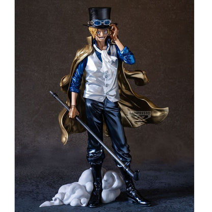 Sabo 'The Metallic' Figuur (Banpresto) | 30cm One Piece Banpresto