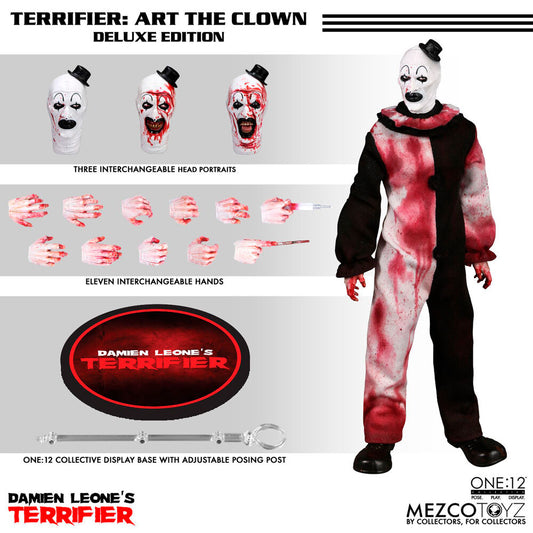 Art the Clown One:12 Collective Figuur | 18cm Terrifier Mezco Toyz
