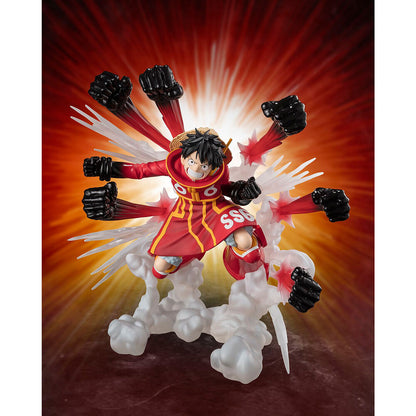Luffy Figuarts Zero 'Hawk Gatling' Figuur | 15cm One Piece Tamashi Nations