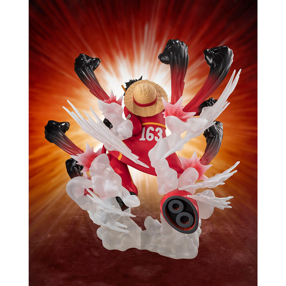 Luffy Figuarts Zero 'Hawk Gatling' Figuur | 15cm One Piece Tamashi Nations