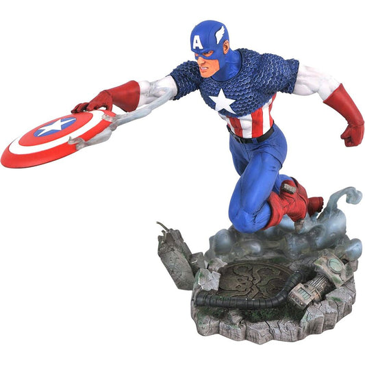 Captain America Statue (Comic Gallery) | 25cm Marvel Diamond Select