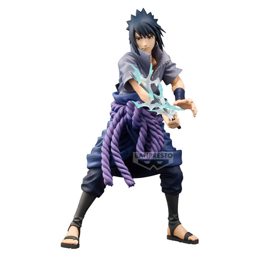 Sasuke Uchiha Grandista Figuur (Naruto Shippuden) | 24cm Beeldje Banpresto