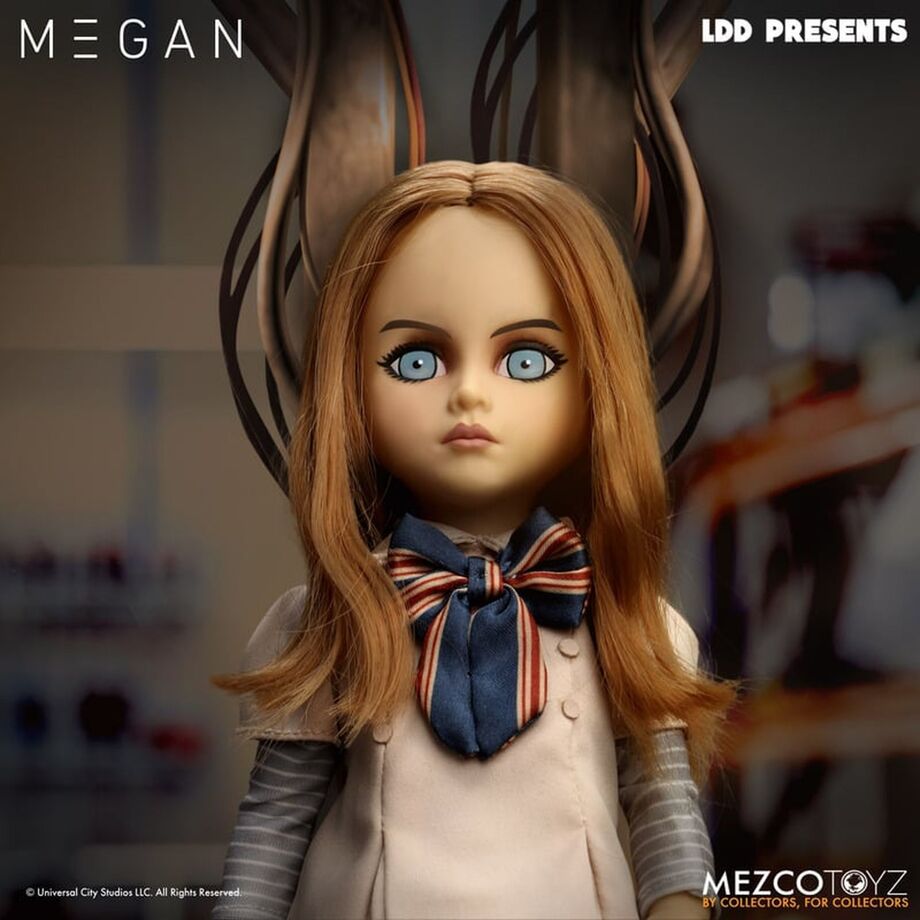 M3GAN Living Dead Dolls Figuur | 25.5cm Horror Doll Mezco Toyz