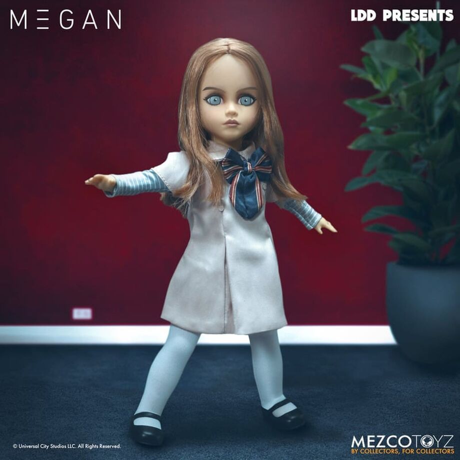 M3GAN Living Dead Dolls Figuur | 25.5cm Horror Doll Mezco Toyz