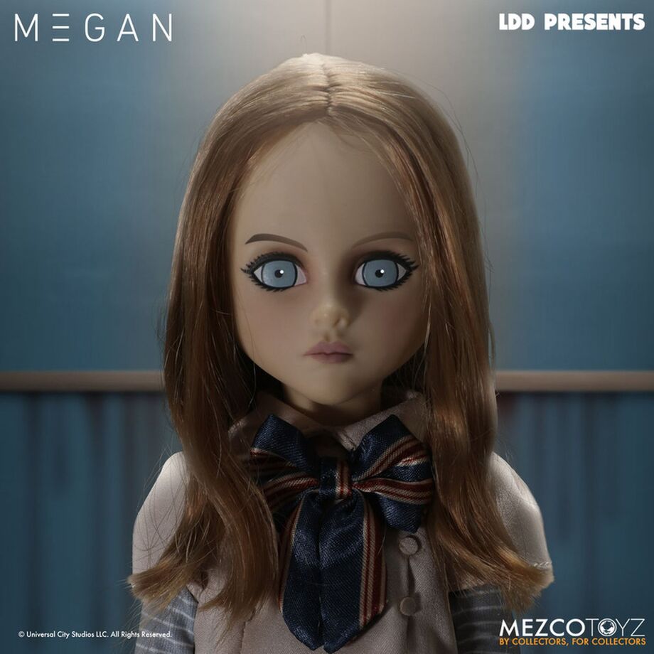 M3GAN Living Dead Dolls Figuur | 25.5cm Horror Doll Mezco Toyz