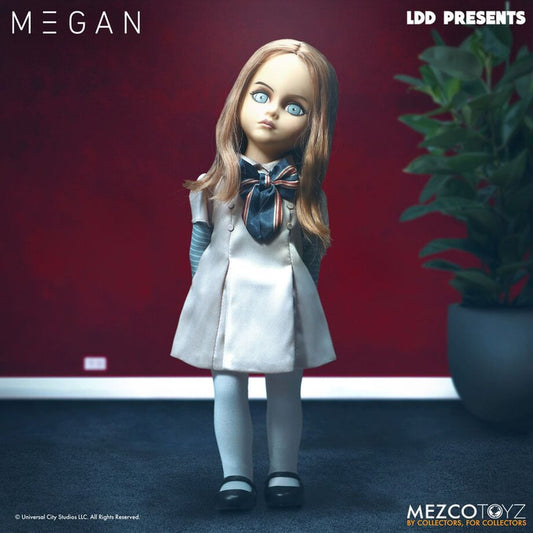 M3GAN Living Dead Dolls Figuur | 25.5cm Horror Doll Mezco Toyz