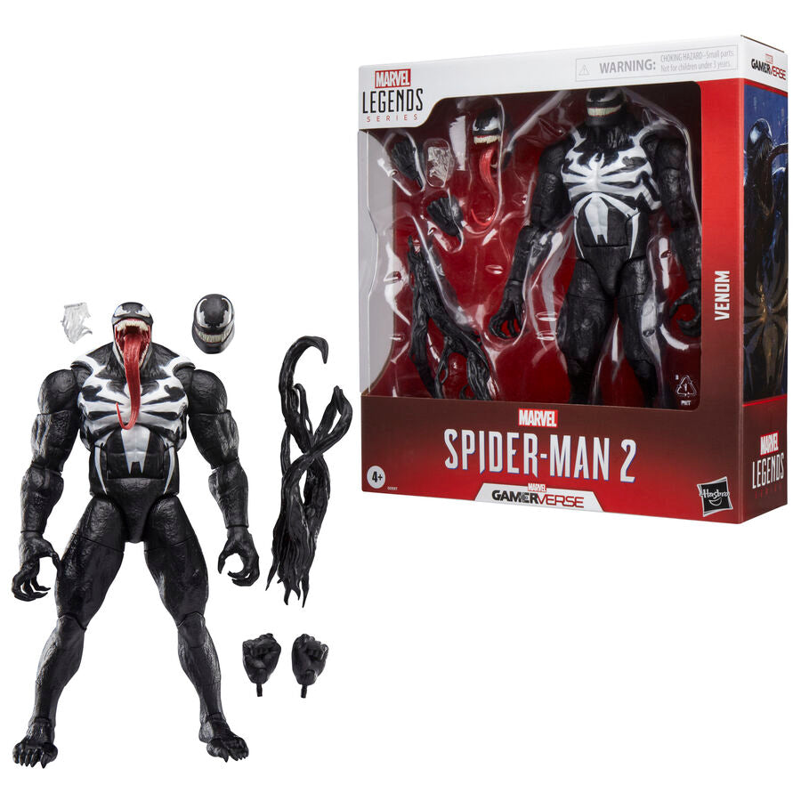 Venom Marvel Legends Figuur | 26cm Gameverse Spider-Man 2 Hasbro