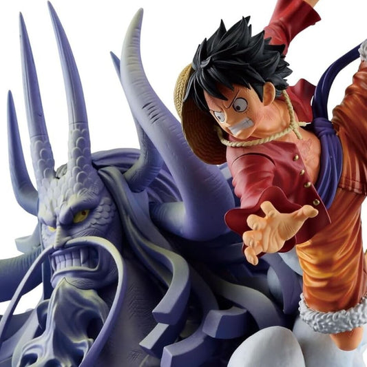 Luffy 'The Brush' Figuur (Dioramatic) | 20cm One Piece (2D Verf) Banpresto