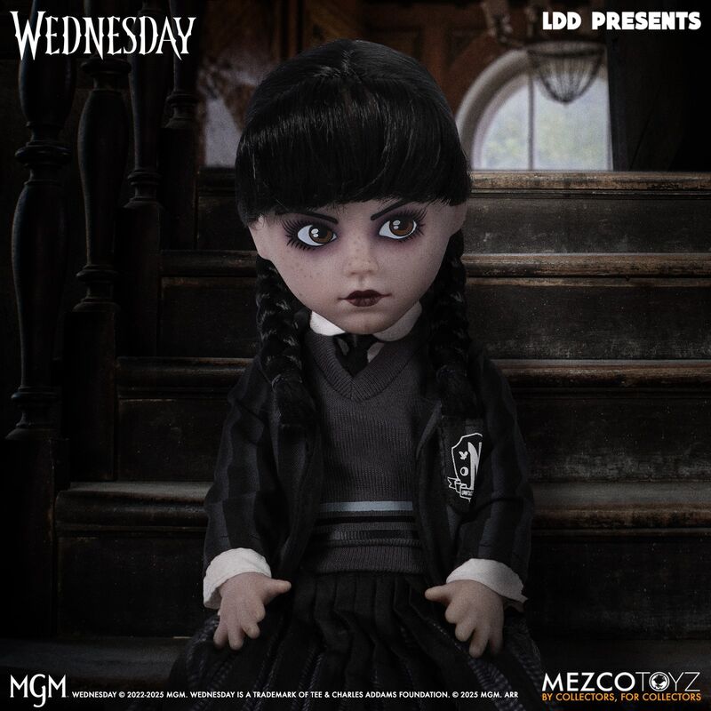 Wednesday Pop Nevermore Uniform | 25.5cm Collector's Doll Mezco Toyz