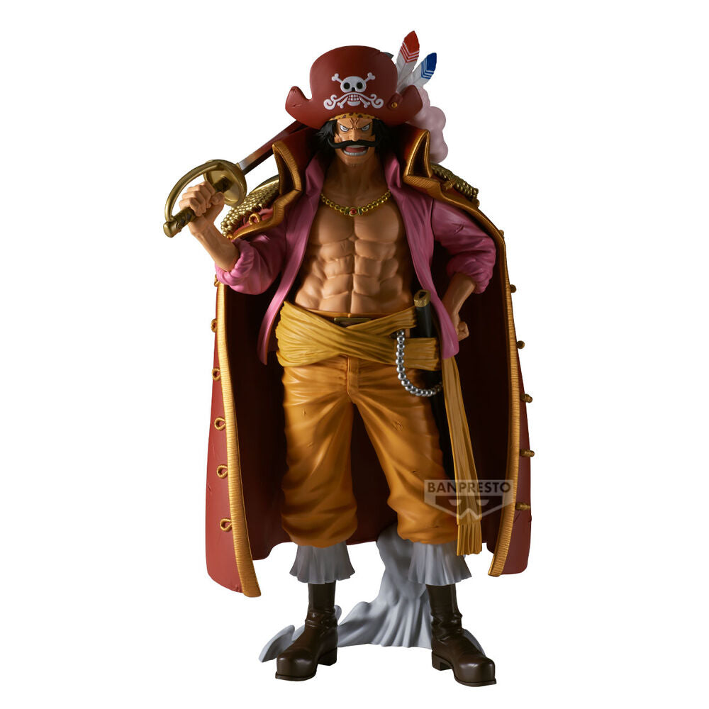 Gol D. Roger 'The Anime' Figuur (Banpresto) | 30cm One Piece Banpresto