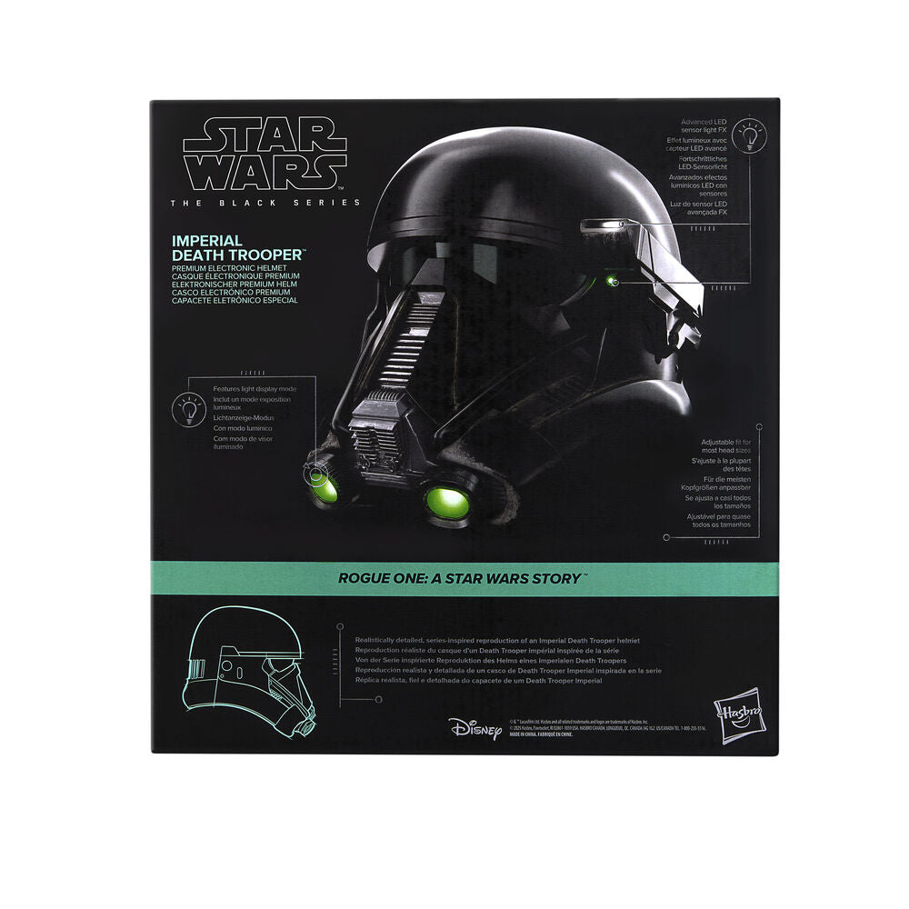 Death Trooper Elektronische Helm | Black Series Roleplay 1:1 Hasbro