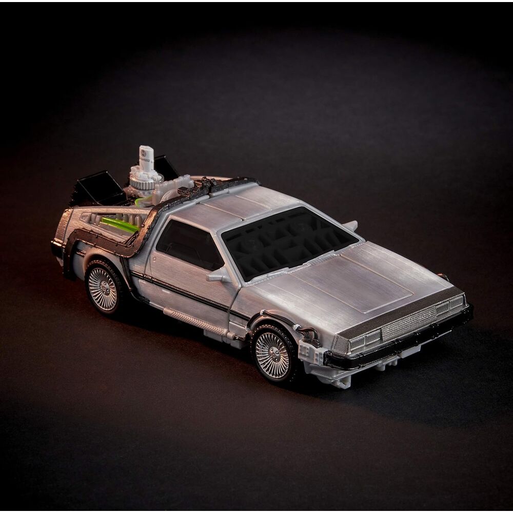 Gigawatt DeLorean Figuur | Transformers x BTTF Crossover 14cm Hasbro