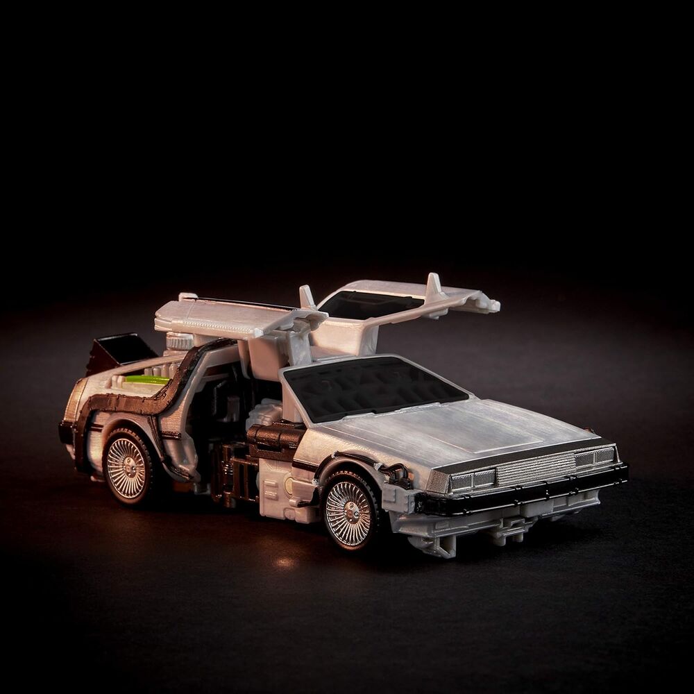 Gigawatt DeLorean Figuur | Transformers x BTTF Crossover 14cm Hasbro