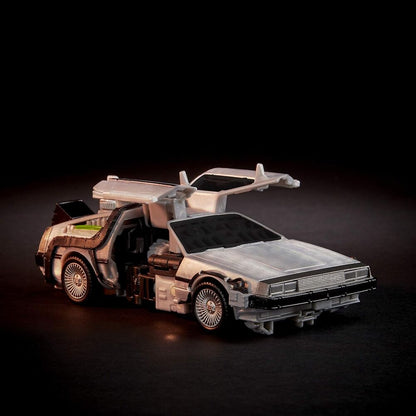 Gigawatt DeLorean Figuur | Transformers x BTTF Crossover 14cm Hasbro