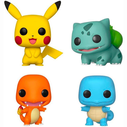 Pokémon Starters Funko POP! Set 4 Figuren (Exclusief) Funko