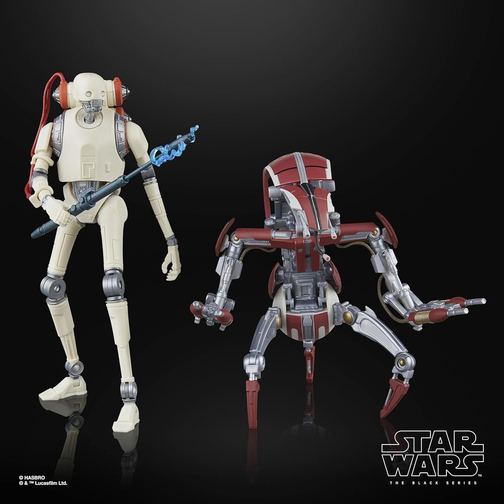 KX Droid & Droideka Black Series | 2-Pack Jedi Survivor Hasbro
