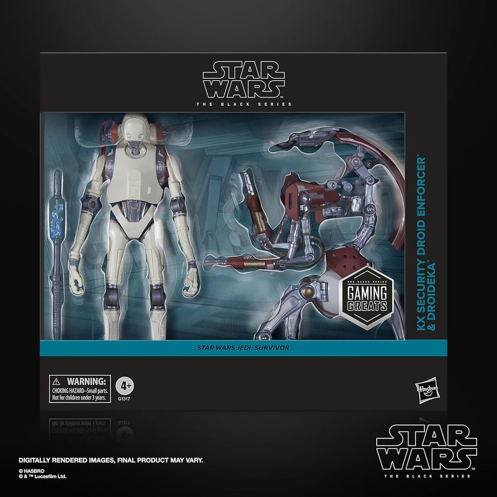 KX Droid & Droideka Black Series | 2-Pack Jedi Survivor Hasbro
