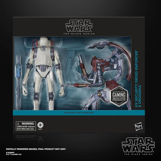 KX Droid & Droideka Black Series | 2-Pack Jedi Survivor Hasbro