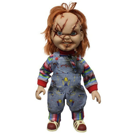 Chucky Pratende Figuur (Child's Play) | 38cm Grote Doll Mezco Toyz