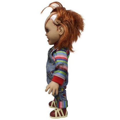 Chucky Pratende Figuur (Child's Play) | 38cm Grote Doll Mezco Toyz