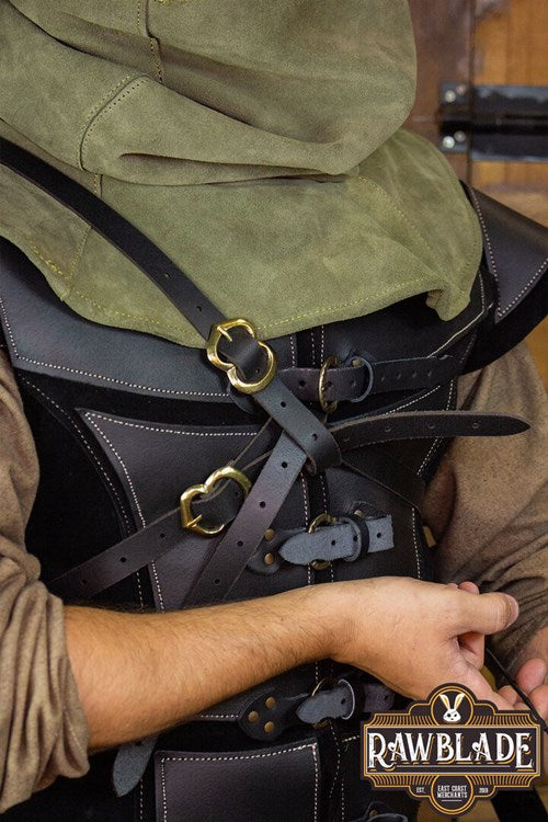 Rawblade Cernunnos Quiver (Rugkoker) - Keltisch Leer & Bont Rawblade